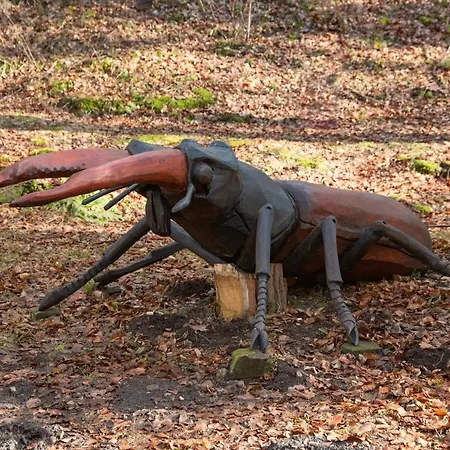 Naturhof-papiermuehle 2 Bett-zimmer Rosenrot * Bollberg