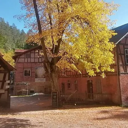 Naturhof-papiermuehle 2 Bett-zimmer Rosenrot * Bollberg