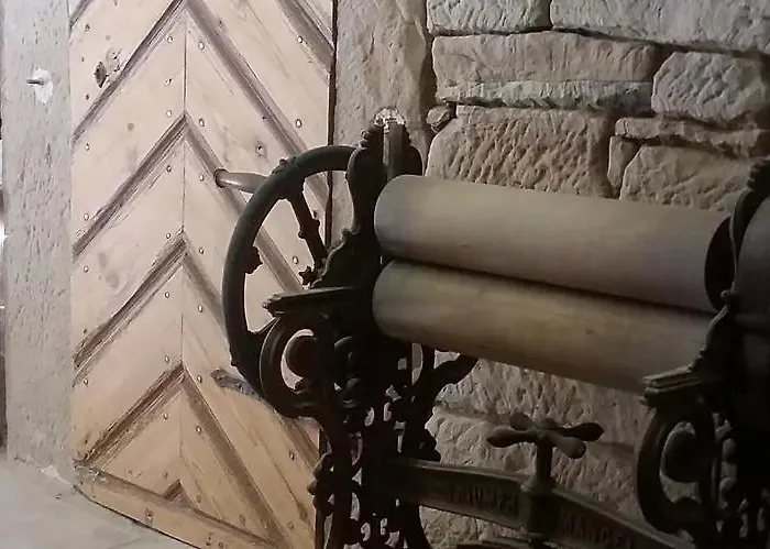 Gasthof Naturhof-papiermühle 2 Bett-zimmer Rosenrot Bollberg