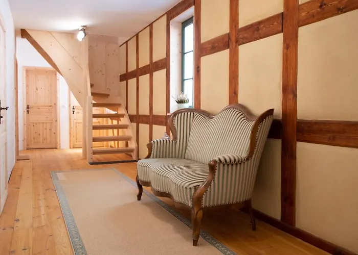 Naturhof-papiermühle 2 Bett-zimmer Rosenrot Gasthof Bollberg