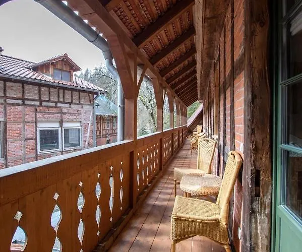 Naturhof-papiermuehle 2 Bett-zimmer Rosenrot *